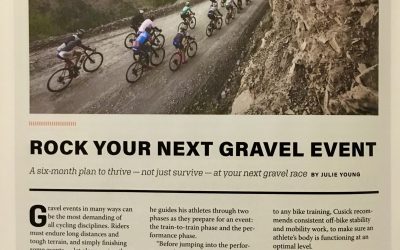 Rock Your Next Gravel Event – A six-month plan to thrive, not just survive, at your next gravel event – Velo News Spring 2021
