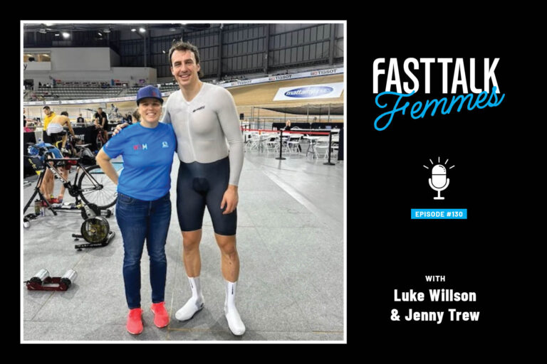 Fast Talk Femmes: Tips From a Super Bowl Champ Turned Track Cyclist